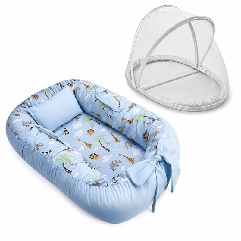 Ninho redutor Com Mosquiteiro Enxoval Bebê