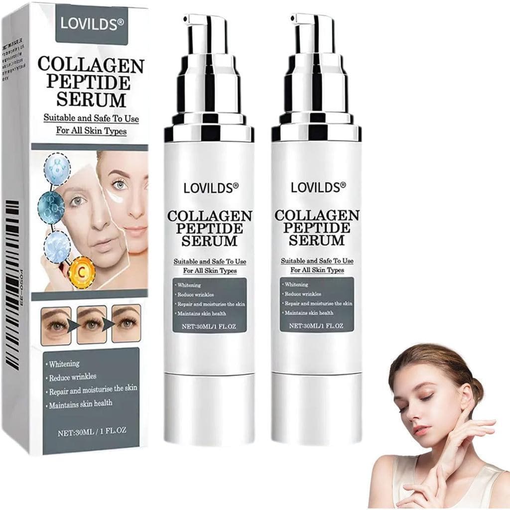 Loved Collagen, 2026 Loved Collagen Peptide Essence, rico em ácido hialurônico e vitamina E, proporciona hidratação dura