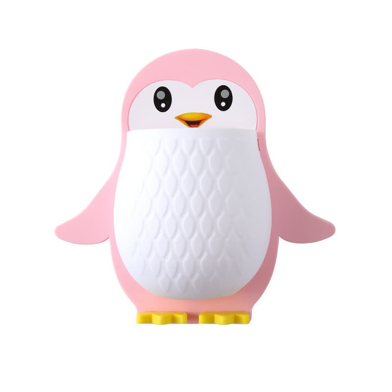 Criativo dos desenhos animados pinguim Rack de parede multifuncional caixa de armazenamento toalete escova de dentes cab