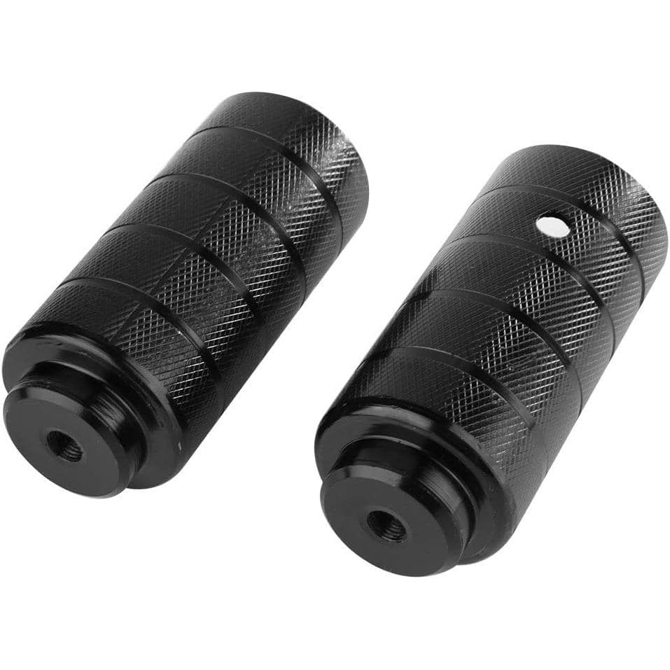 VBESTLIFE Pedaleiras Traseiras para Manobras, 1 Par de Pedaleiras de Aço para Eixo de BMX
