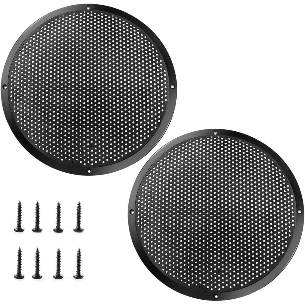 Tampa de Proteção para Alto-falante de 10'' em Plástico para Subwoofer de Carro e Alto-falantes de Casa