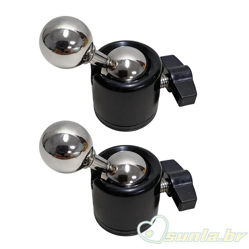 SUNL 2 Peças Adaptadores Metal 17 Mm E 1 4 Rosca Fêmea Para Suporte Monitor Tripé