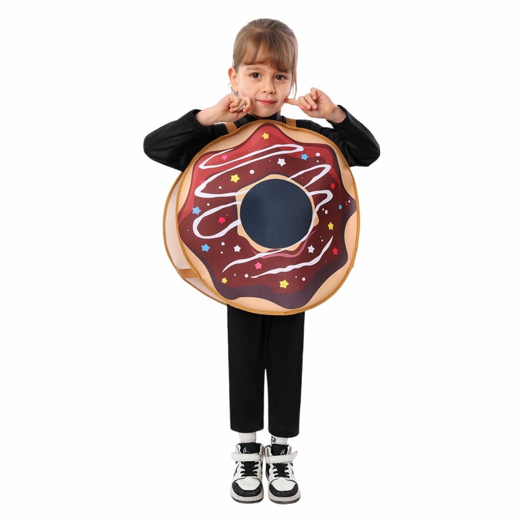 Novas fantasias de comida para o Halloween, roupas engraçadas para cosplay, fantasias de performance para crianças.