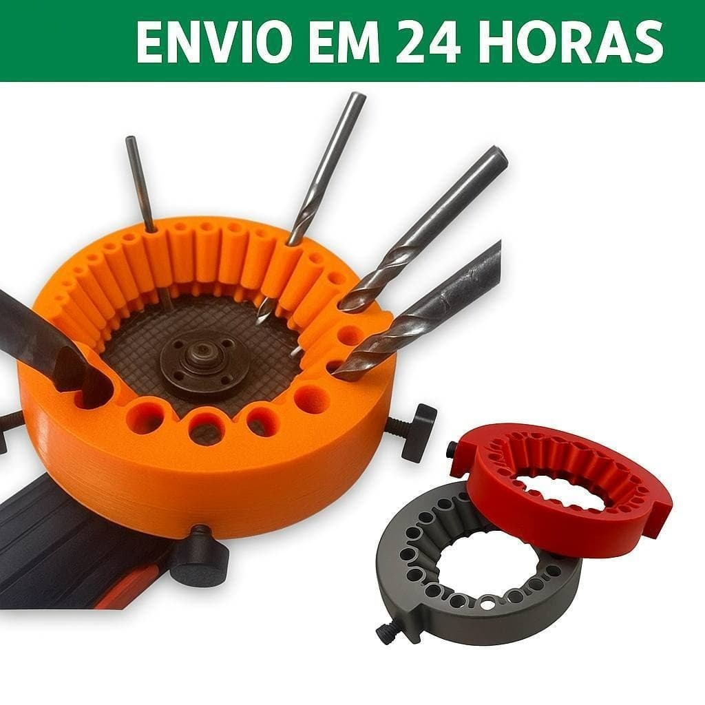Ferramenta Gabarito Afiador de Brocas 125 mm – Compatível com Esmerilhadeira 5″