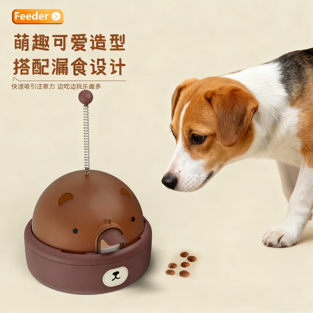 Alimentador para animais de estimação, gato, cachorro, treinamento interativo, auto-feliz, lançador liofilizado, voz, br