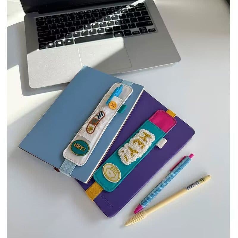 🔥 Agenda e Livro 🔥 Para Caderno Elástico Ajustável para Canetas VENDA QUENTE Novo Estojo anti-Perda : Suporte De Faixa