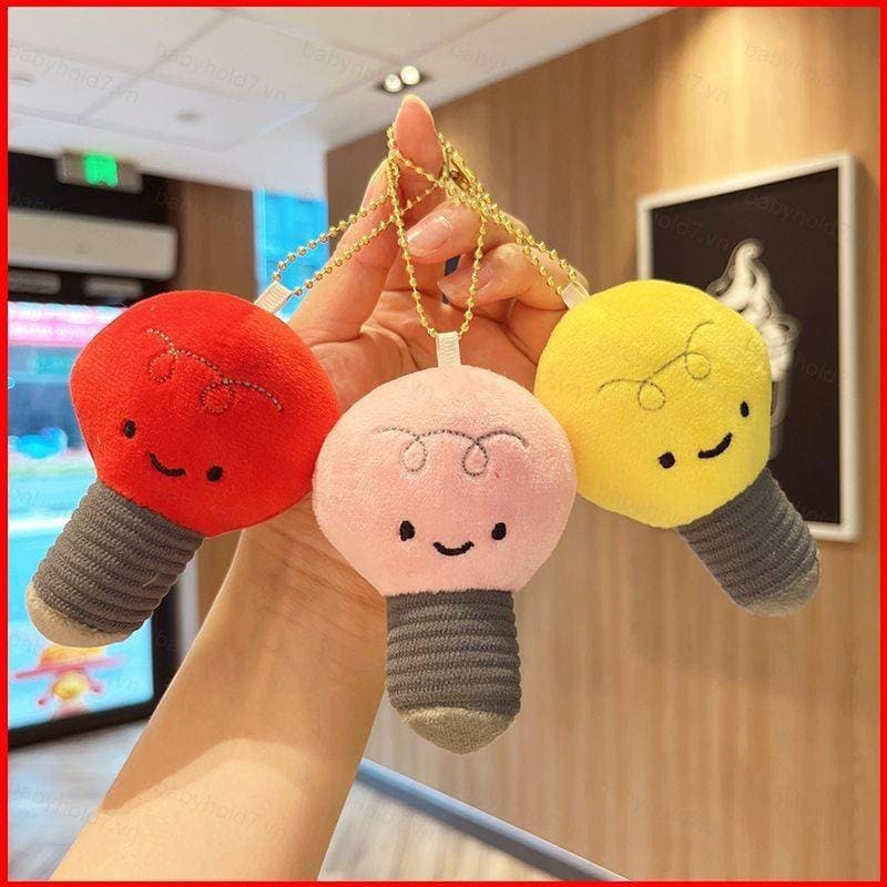 BH7 Aleatório Uma Lâmpada Bonecas De Pelúcia Presente Para Meninas Decoração De Casa Brinquedos Chaveiro Pingente