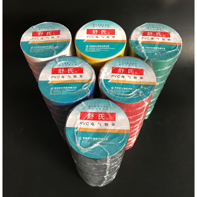 Fita elétrica Shu Fita isolante de PVC genuína Fita de isolamento elétrico