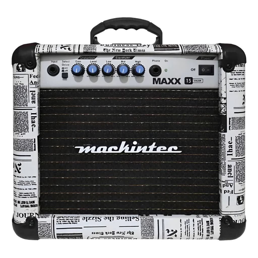 Amplificador Mackintec Maxx 15 Guitarra 15w Jornal 110v/220v