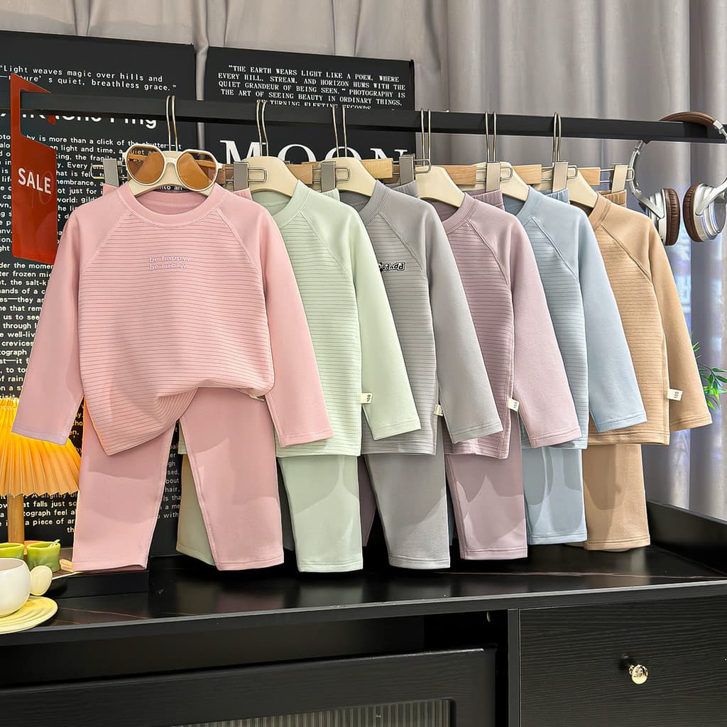 Pijamas infantis meninos roupas de outono de manga comprida ternos de manga comprida roupas de casa de outono para menin