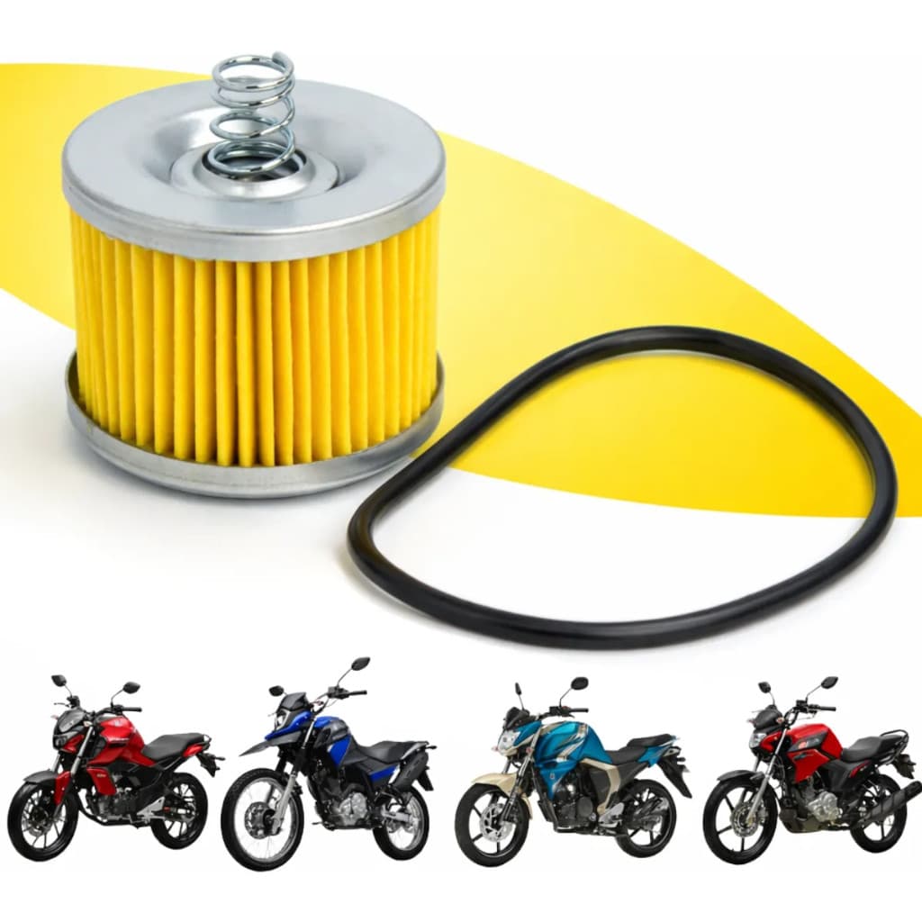 Filtro de Óleo Tecfil PL249 Moto Yamaha Fazer 150 Factor 125i 150 Crosser 150 Original