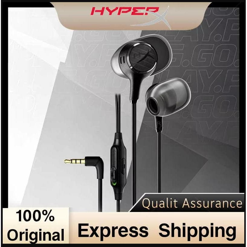 HyperX Cloud Earbuds III Fones De Ouvido Intra-Auriculares Com Fio Para Jogos Driver Dinâmico De 14.3 Mm Microfone Trans