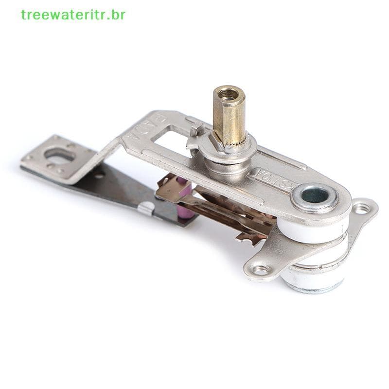 treewateritr Termostato De Ferro Elétrico Doméstico Controle Térmico Tom Prateado AC 250V 10A br