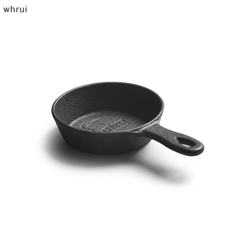 [WHRUI] Frigideira De Ferro Fundido De 8.5 Cm Mini Ovo Antiderrapante Para Panelas De Cozinha