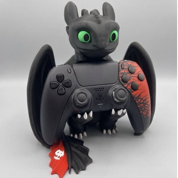 Suporte de Controle joystick PC, PS4, PS5, Xbox 360, Series S, Xbox One, 8bitdo e Celular Fúria da Noite Banguela