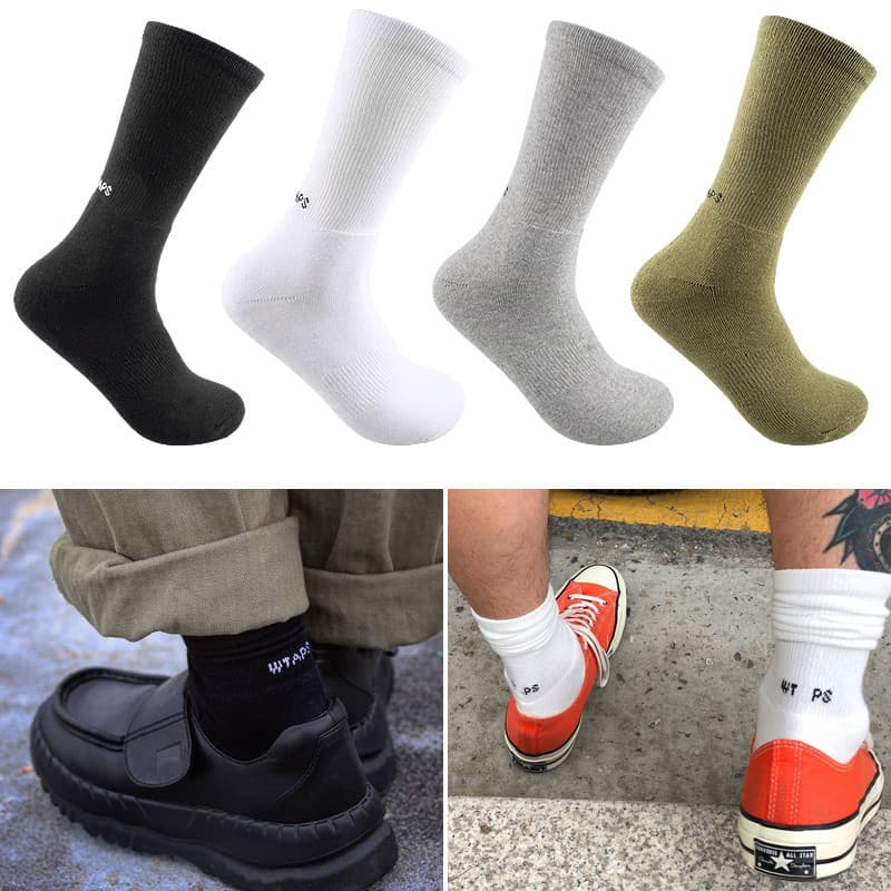 Eye EyeController wt esportes puro algodão japonês na moda de alta qualidade engrossado cor sólida toalha Badminton meia