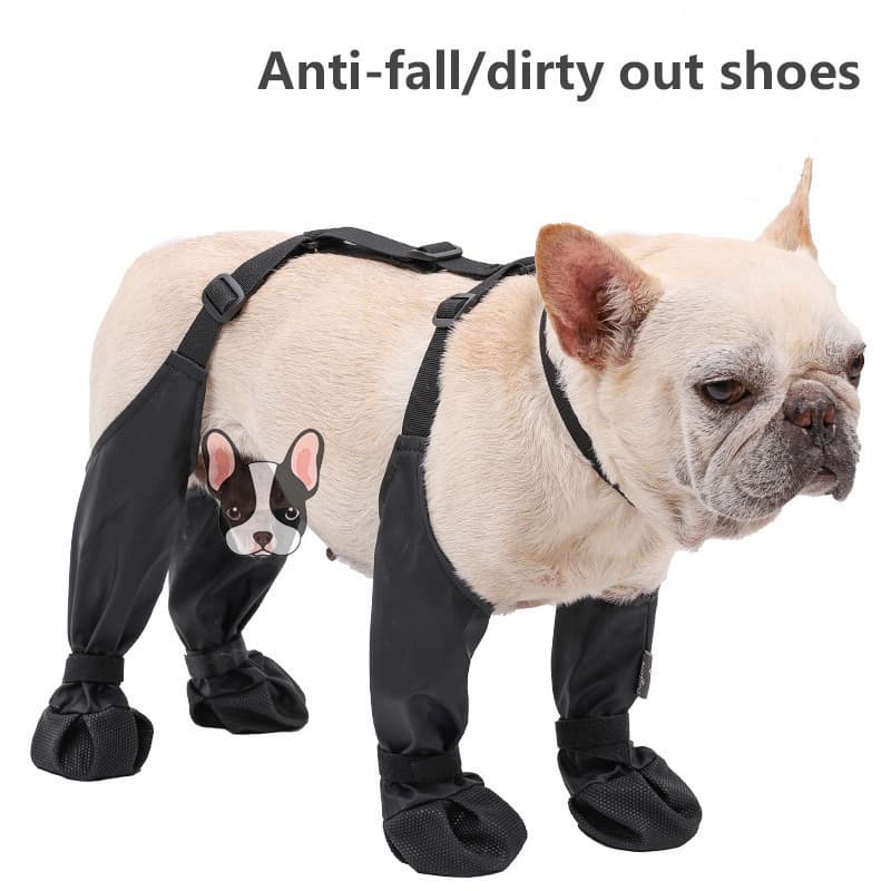 Sapatos antiderrapantes para cães Sapatos duráveis antiderrapantes para animais de estimação