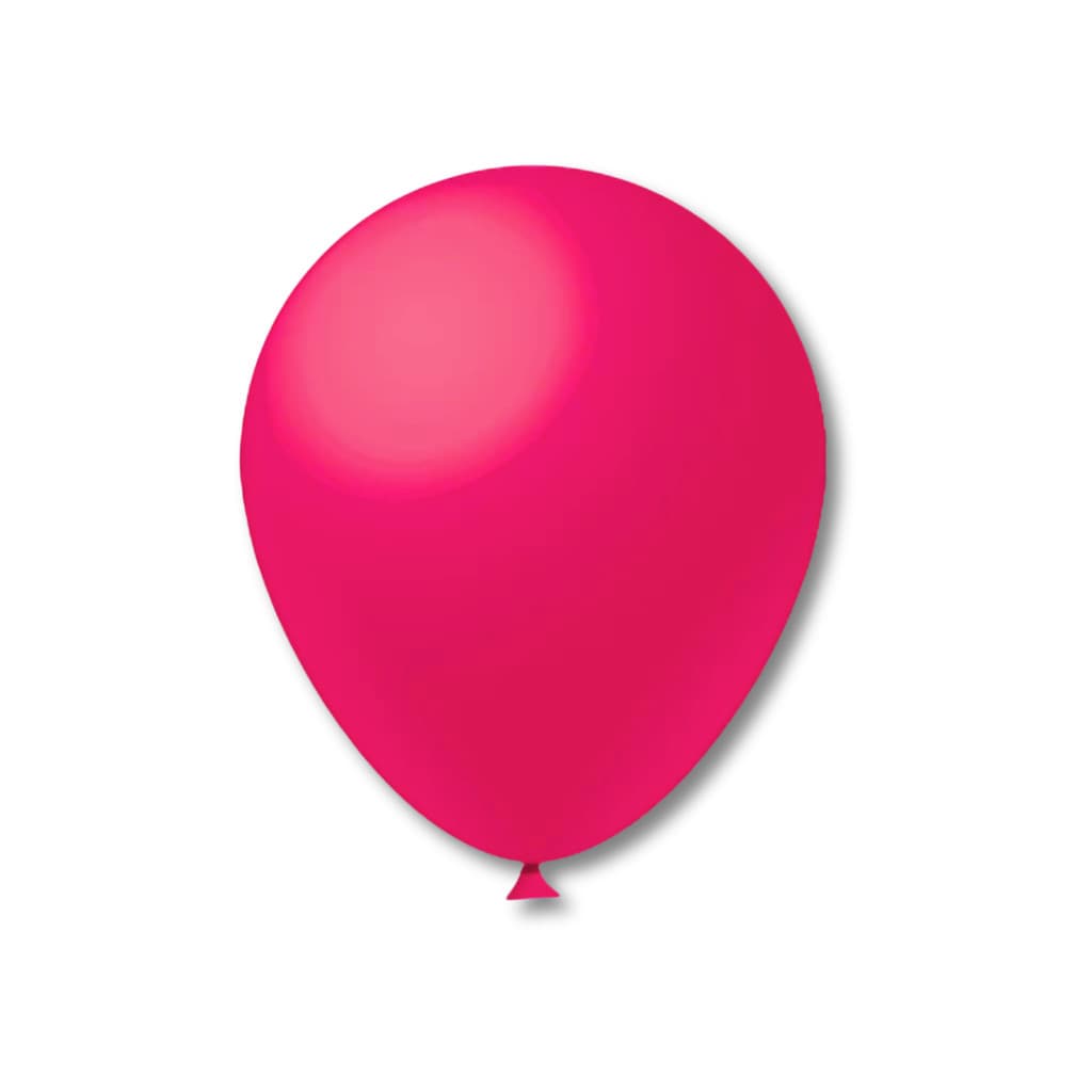 Balão Bexiga Festa Liso 5 Polegadas 50un Festball Rosa Pink