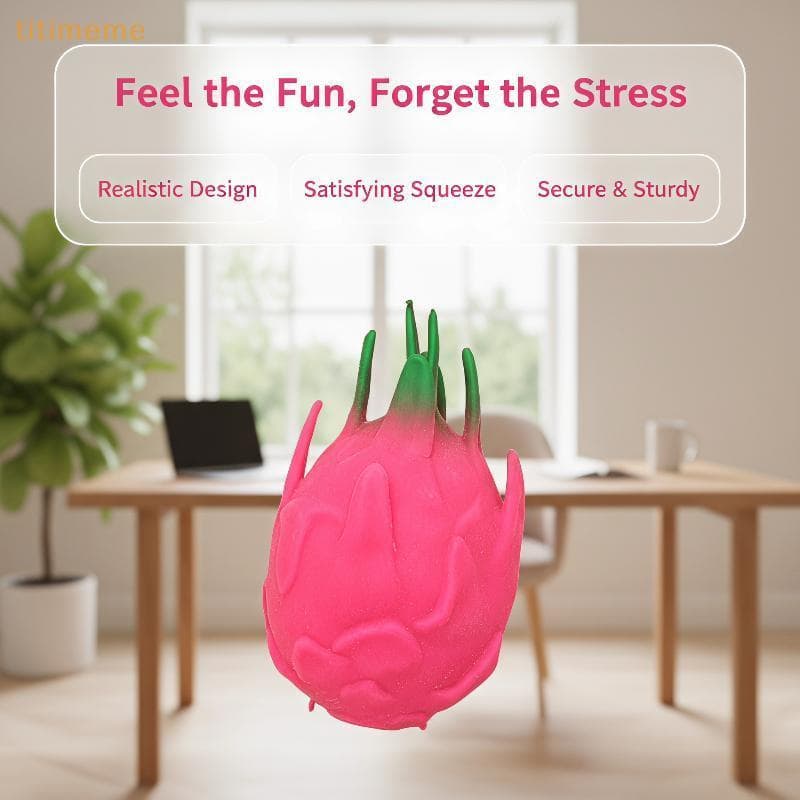 tr Dragão Fruta Squeeze Dpression Brinquedo Não-Tóxico Alívio Do Estresse Fidget Para Adultos Escritório Crianças Presen