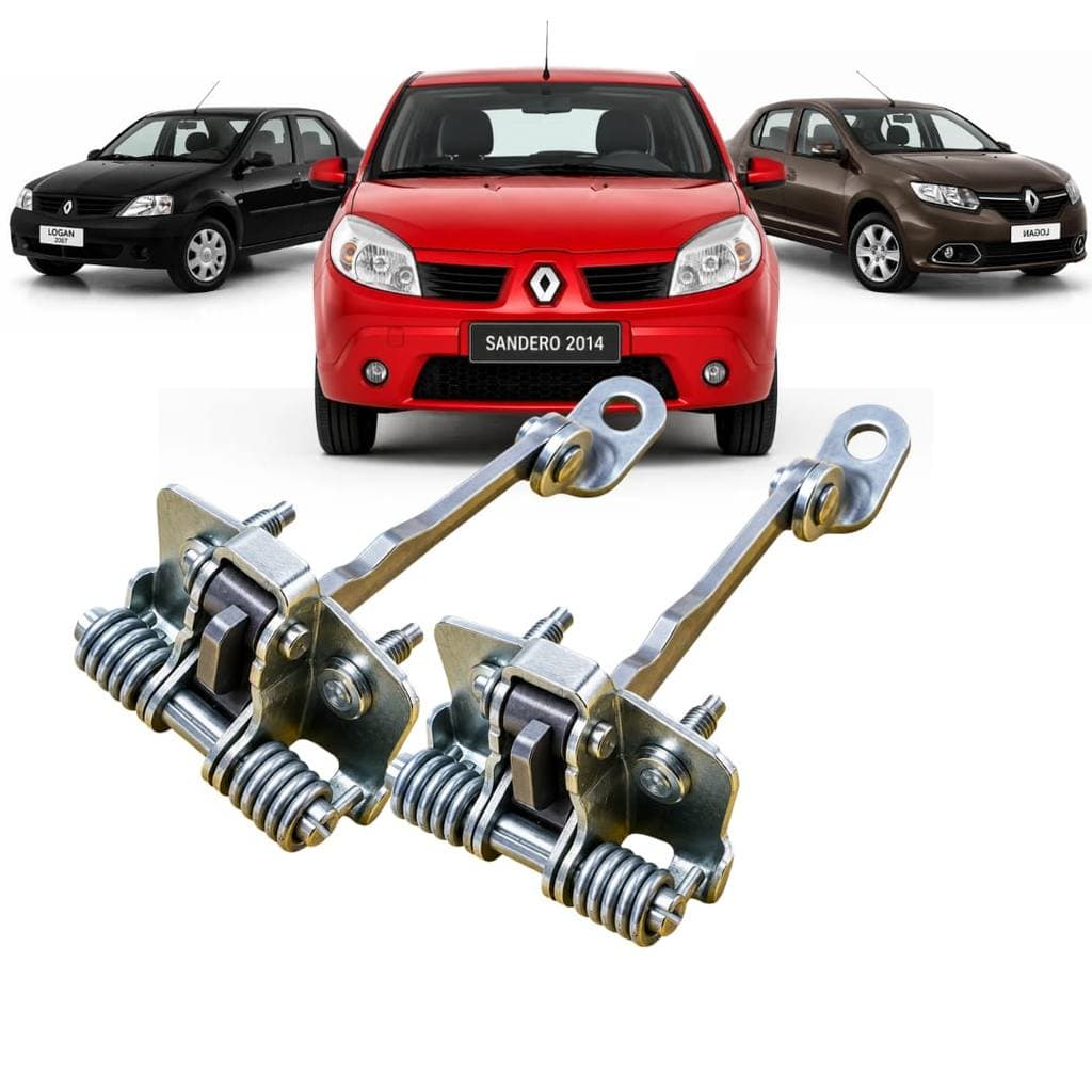 Par Limitador Da Porta Dianteira Sandero 2011 2012 2013 2014