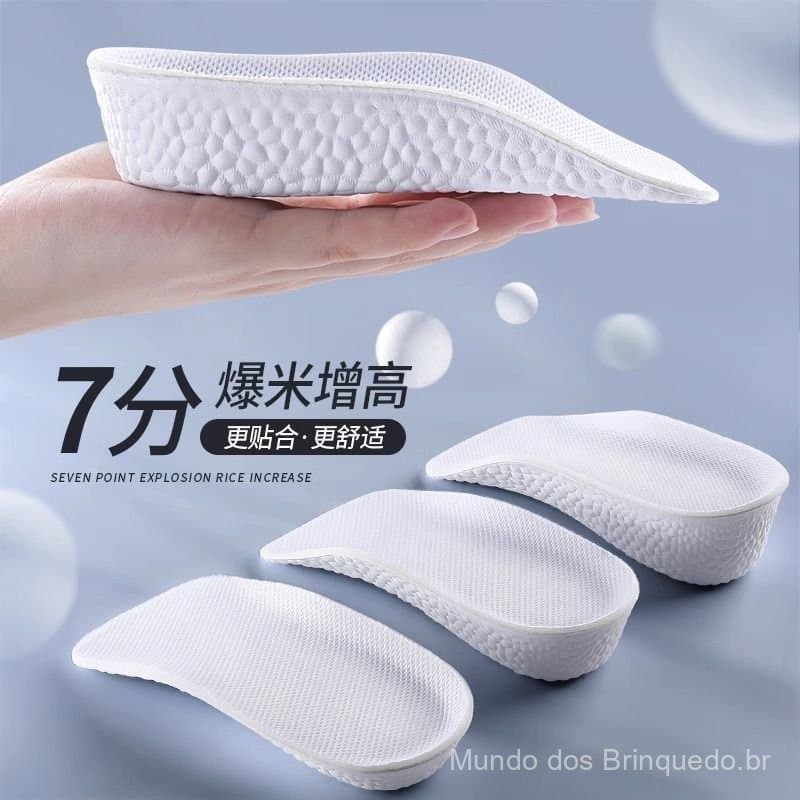 7/8 palmilhas para homens e mulheres, suporte para arco plantar, palmilhas internas invisíveis, meias palmilhas, absorçã