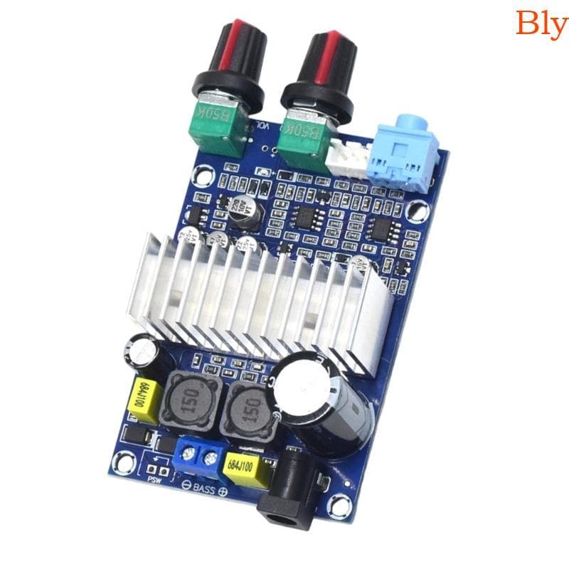 Bly 12-24V 100W TPA3116D2 Mono Amplificador De Som Digital Doméstico Alto-Falante Do Carro Subwoofer Placa Amplificadora