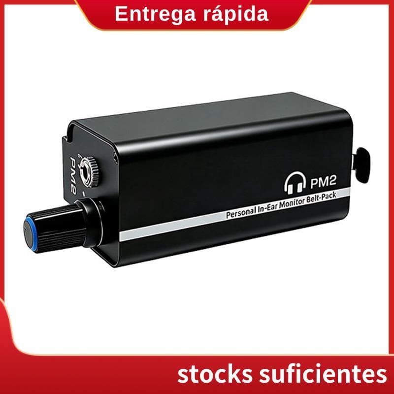 PM2 Mini Amplificador De Fone De Ouvido XLR/6.35MM Interface De Entrada E Saída Conversor De Montagem De Clipe De Áudio