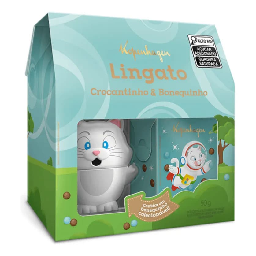Kopenhagen Lingato Crocantinho E Bonequinho 50g
