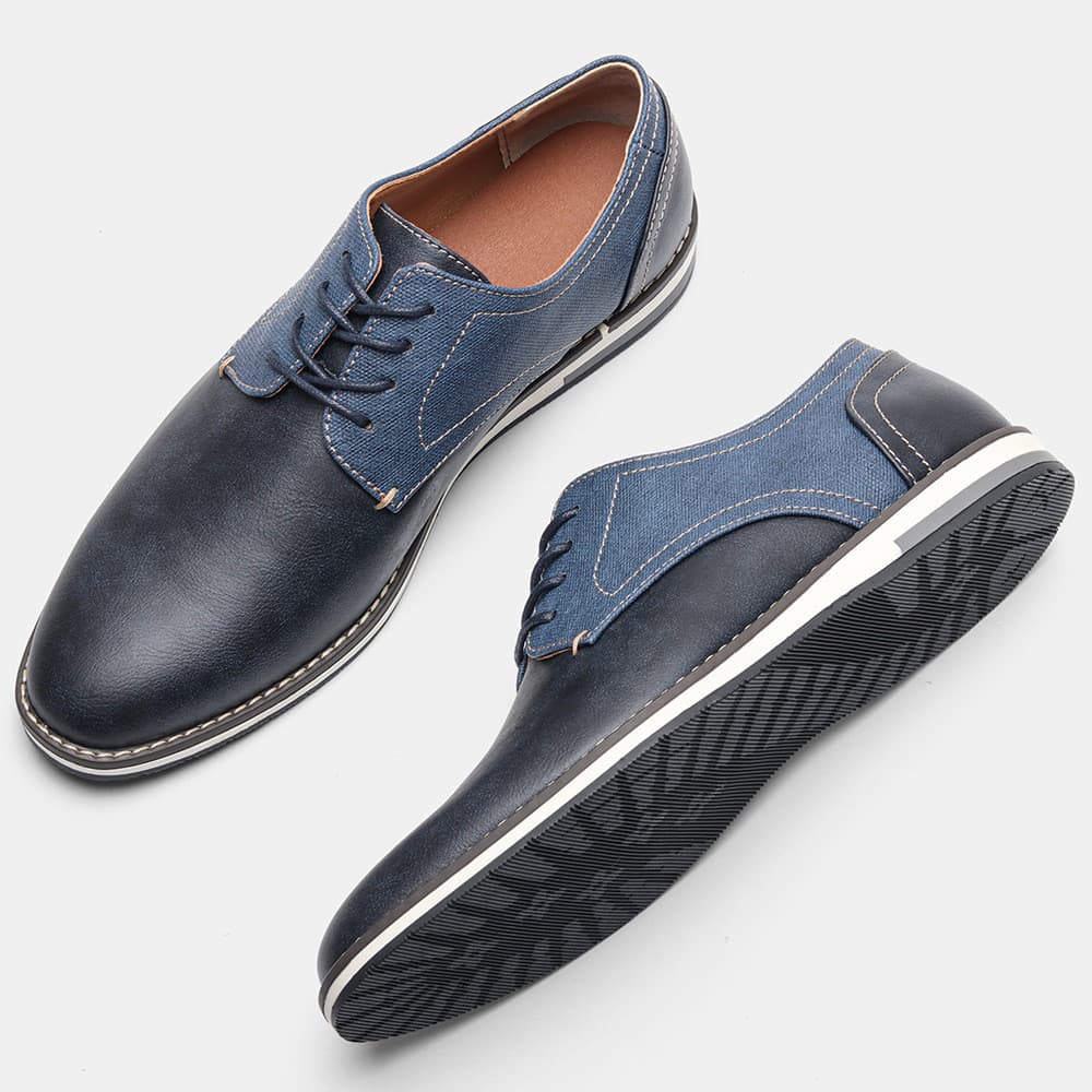 Tamanho 51-52 Sapatos De Couro Casuais Masculinos Grandes