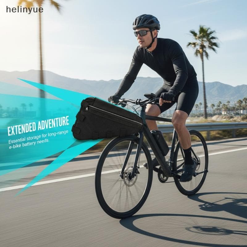 Bolsa De Bateria Para Bicicleta Elétrica , 36V , 48V , 60V , 72V , E-bike , Bolsas Triangulares Caixa De