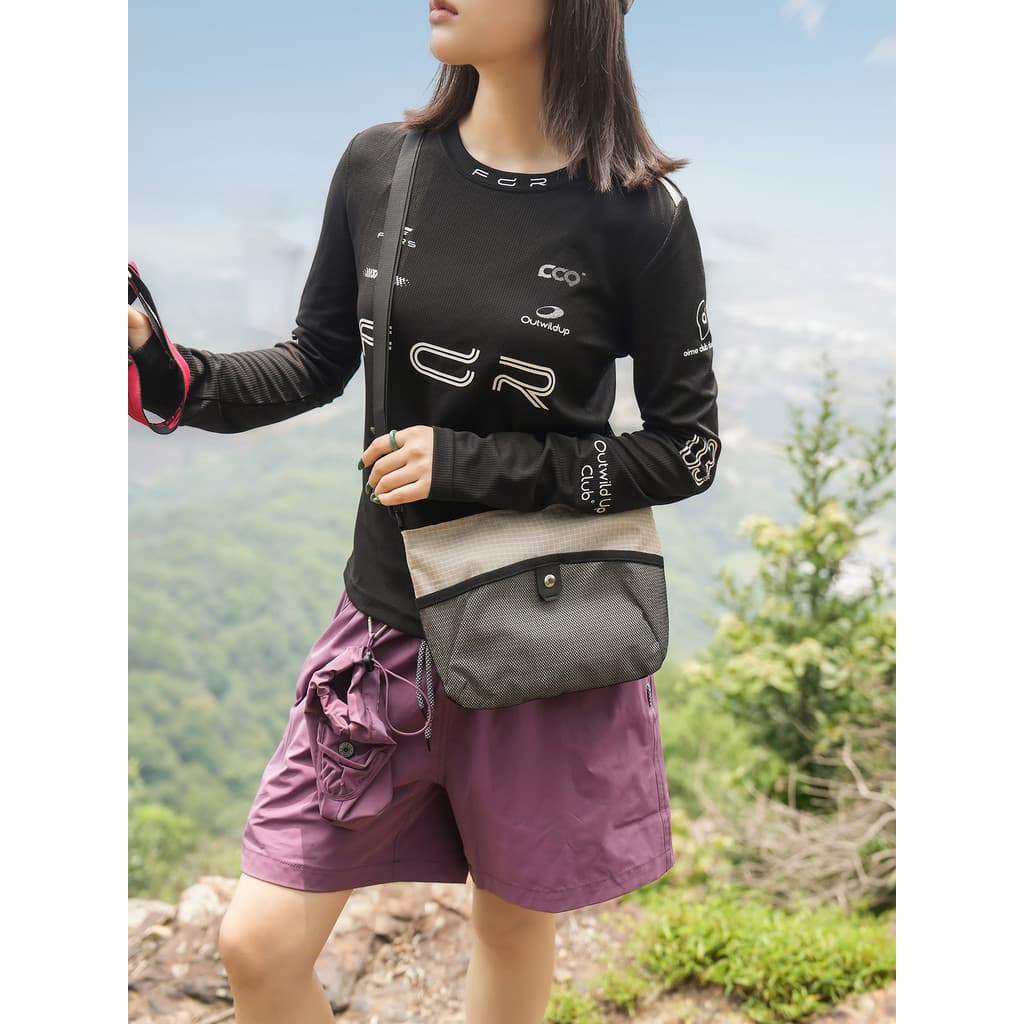 Esportes ao ar livre caminhadas saco do mensageiro dos homens leve portátil à prova dwaterproof água bolsa de ombro femi