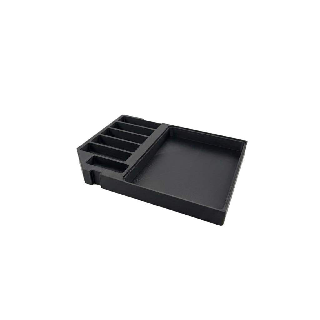 ORGANIZADOR DE BANCADA em formato de cartao de memoria micro usb 3D PRETO