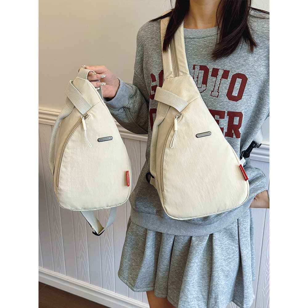 2025 novo estilo bolsa de peito lazer esportes viagem Commuter bolsa de ombro das mulheres dos homens grande capacidade