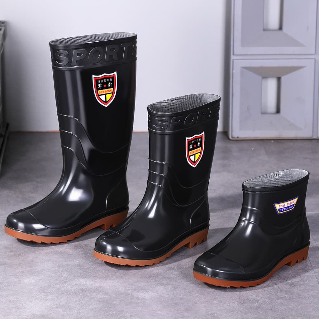 Botas de chuva masculinas de silicone, impermeáveis, antiderrapantes e resistentes a odores, com frete grátis, botas de