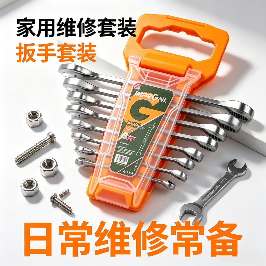 Conjunto de 8 Chaves, Conjunto Completo de Chaves Torx, Chave Catraca, Conjunto de Chaves de Boca Dupla CKTY