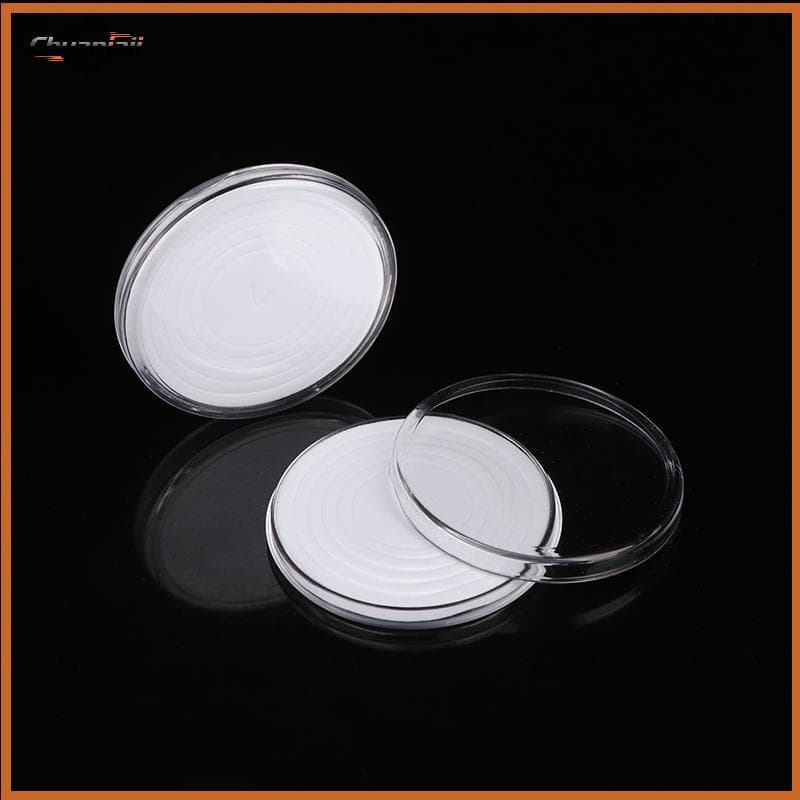 Chuaniaji 20 Unidades 48 Mm Caixa De Armazenamento De Moedas Comemorativas Com Almofada Interna Proteção Coinning Caixas