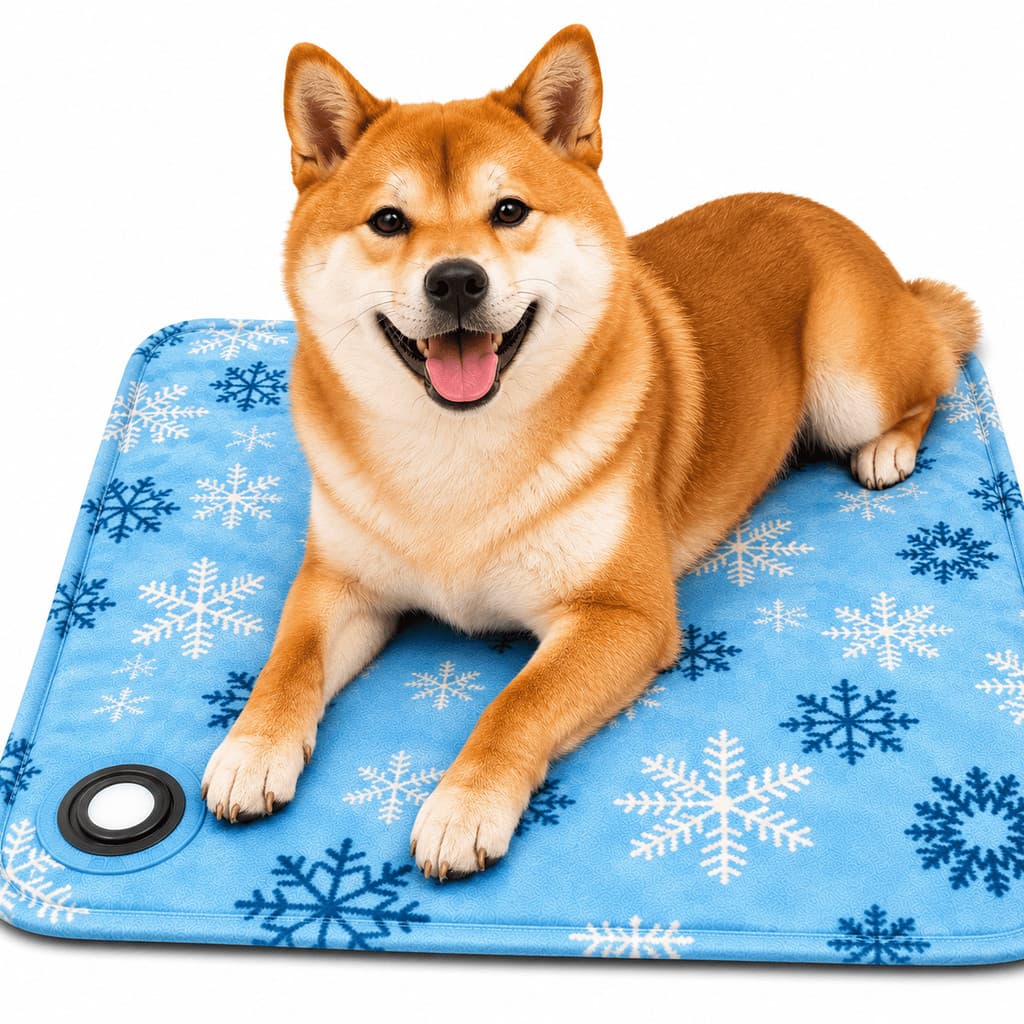 Tapete Pet Refrescante Gelado 50x60cm Para Cachorro Gato Cão Colchonete Verão Alívio Do Calor Cães E Gatos Pet Shop