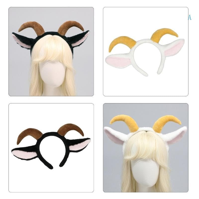 Um Capacete De Animal De Halloween Para Festa , Bailes , Aniversário , Faixas De Cabelo , Palco