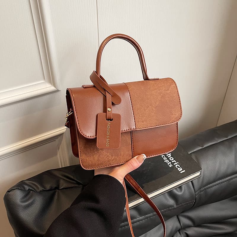 Bolsa de nicho exagerada feminina 2026 novo estilo moda Commuter pequena bolsa quadrada de alto valor bolsa mensageiro d