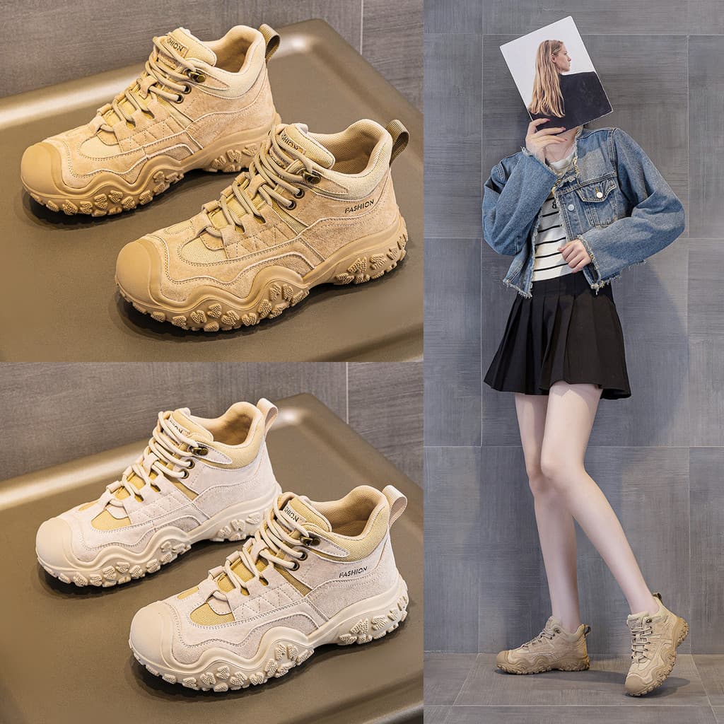 Botas Martin de sola grossa femininas 2026 novo estilo botas femininas de couro genuíno botas curtas de verão sapatos fe