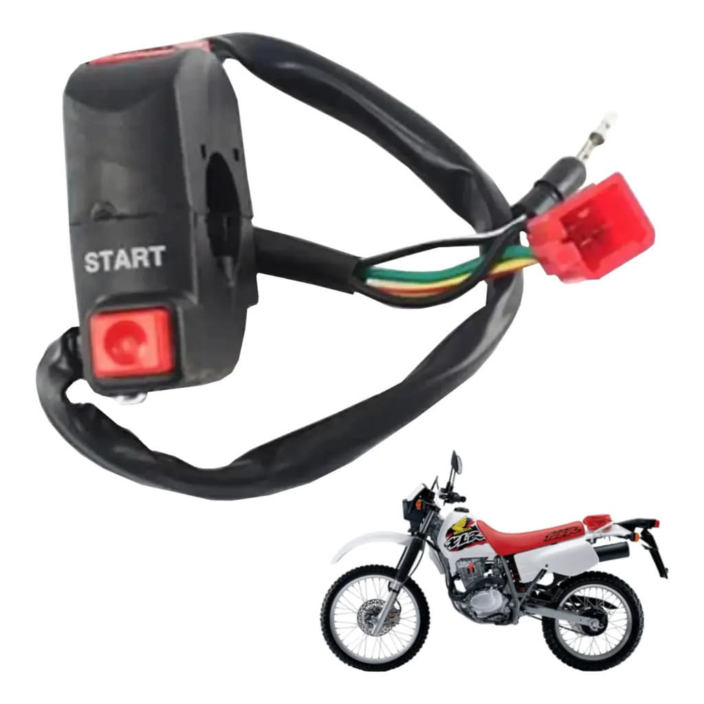 Interruptor Partida Xlr125 Es Xlr 125 2001 A 2002