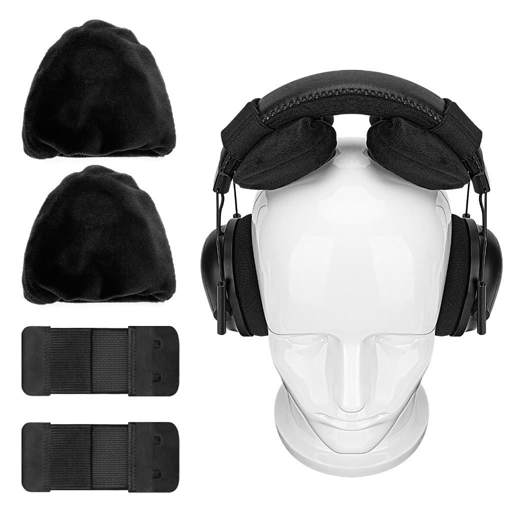 Almofadas De Alívio De Pressão Para Faixa De Cabeça De Fone De Ouvido Geekria , Almofada De Veludo Fones Sobre A Orelha