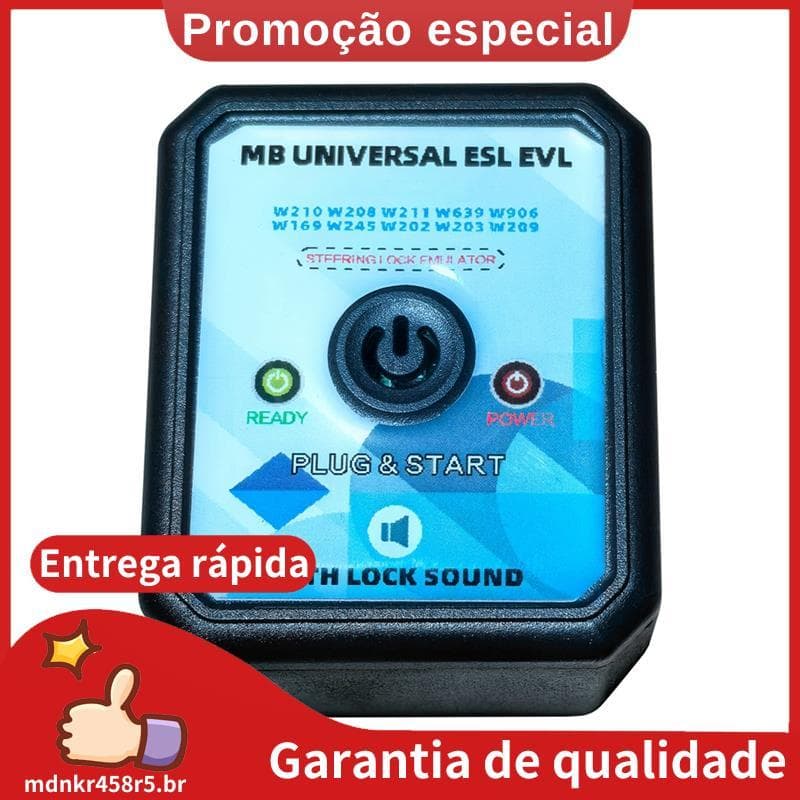 Emulador De Trava De Direção Universal ESL ELV Para Sprinter W202 W203 W208 W209 W210 . mdnkr458r5br