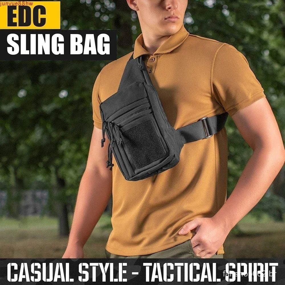 JUNYUE Bolsas Crossbody De Escalada , Bolsa De Peito Externa De Tecido Oxford À Prova D'água Ombro De Viagem De Grande C