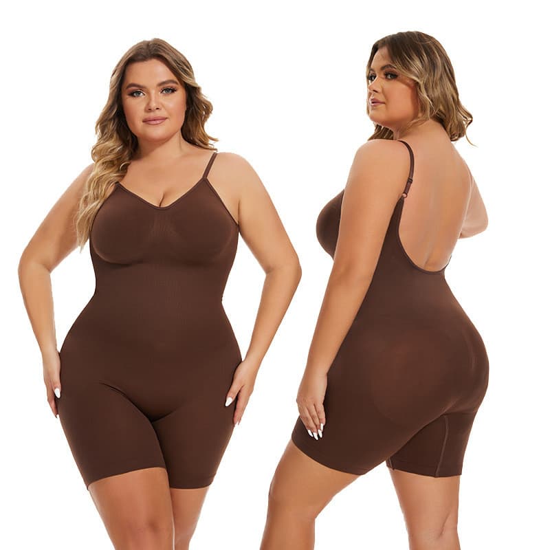 Roupas femininas Yoga pós-parto Hip-Lifting corpo-Shaping barriga-estreitamento Halter Boxer de uma peça corpo Shaper in