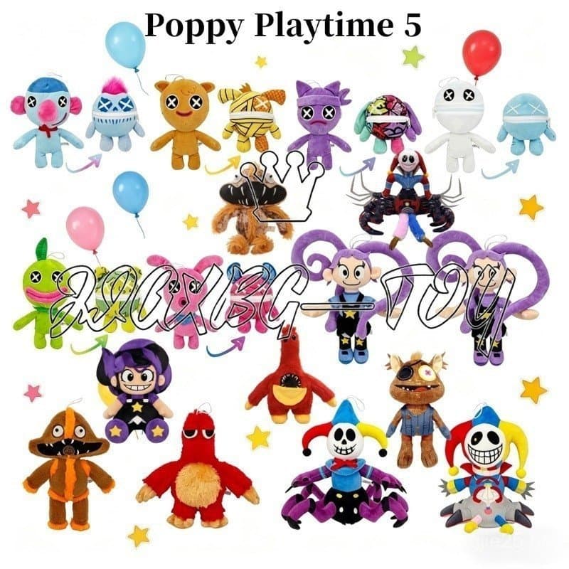 Poppy Playtime Capítulo 5 Coisas Quebradas Lírio De Pelúcia Lovebraids Huggy Wuggy Papa Newy Brinquedo De Boneca Super M