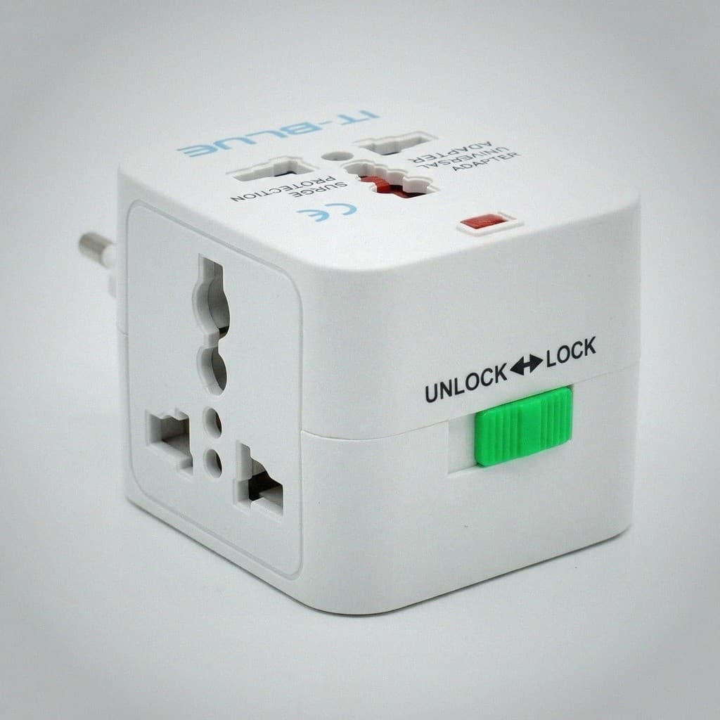 Adaptador de Tomada Universal Bivolt 5958 It Blue