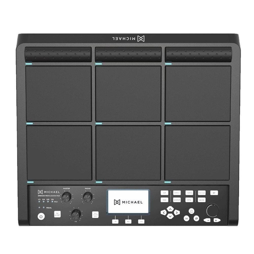 Pad de Efeitos Michael DMX630 Top Multi Pad, sampler, percussão, bateria eletrônica, efeitos e loope