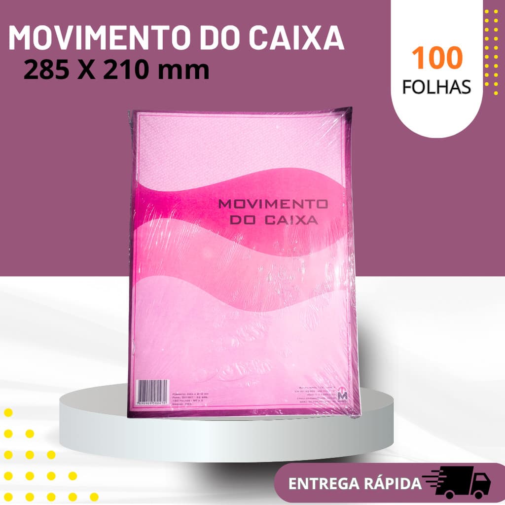 BLOCO MOVIMENTO DE CAIXA 285X210mm