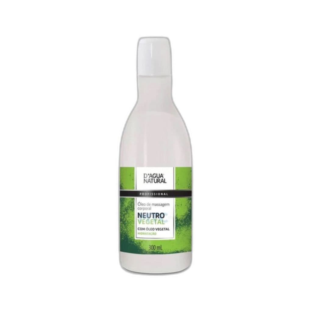 Óleo de Massagem Neutro Vegetal D’Água Natural – Uso Profissional 300ml